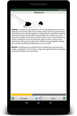 Yoga eBook android App screenshot 2