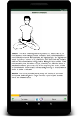 Yoga eBook android App screenshot 3